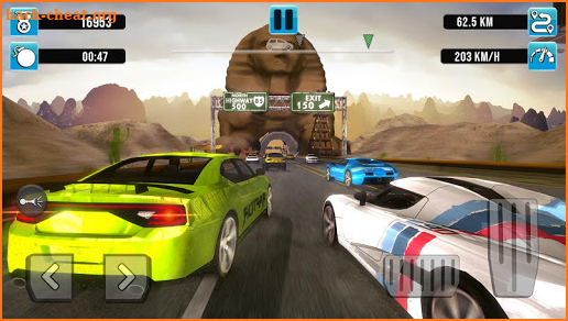 Traffic Car Racing: Highway City Driving Simulator screenshot