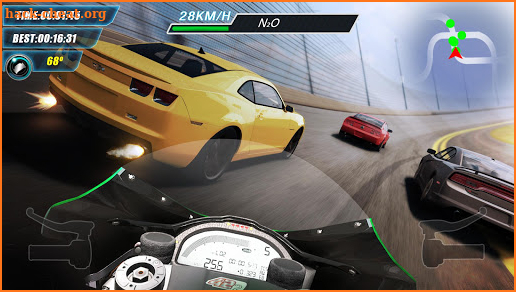 Traffic Speed Rider - Real moto racing game screenshot