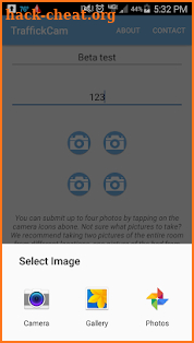 TraffickCam screenshot