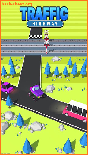 Trafic Highway - Car Crossy Road screenshot