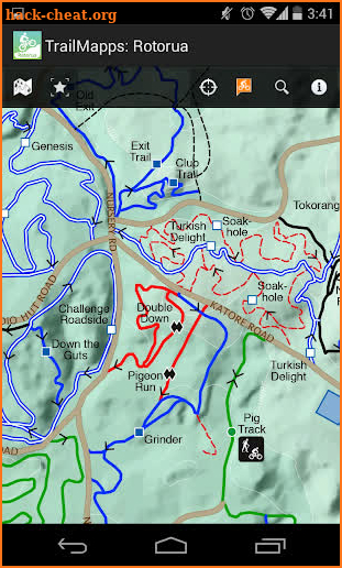 TrailMapps: Rotorua screenshot