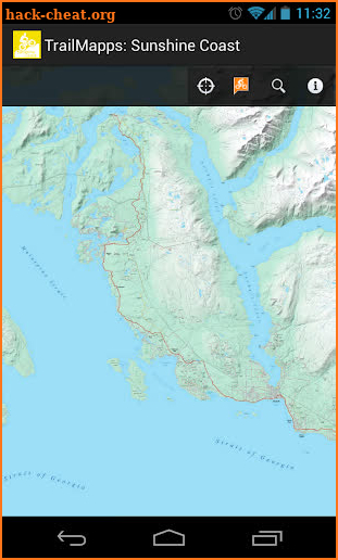 TrailMapps: Sunshine Coast screenshot
