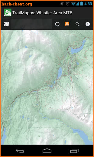 TrailMapps: Whistler screenshot