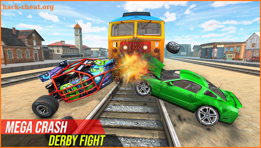 Train Demolition Derby: Car Crash Destruction 2021 screenshot