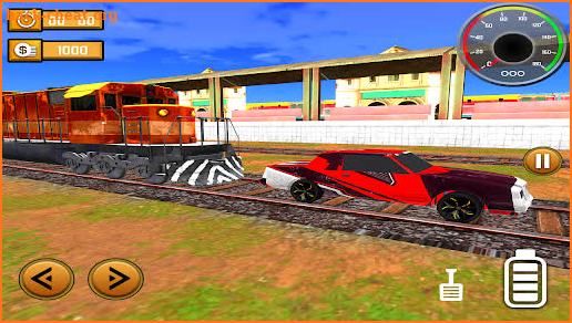 Train Demolition Derby Car Sim screenshot