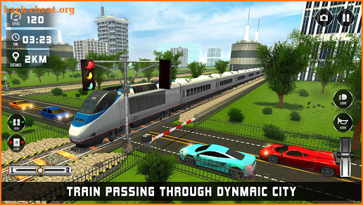 Train Driving Simulator 2020: New Train Games screenshot