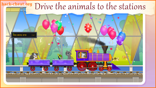 Train for Animals - BabyMagica free screenshot