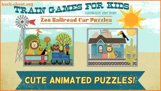 Train Games for Kids- Puzzles screenshot