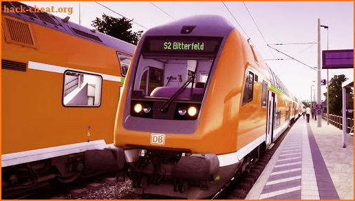 Train Racing Games Simulator 3D:2 Player Game 2020 screenshot