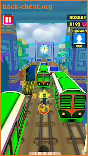 Train Road Surf Run screenshot