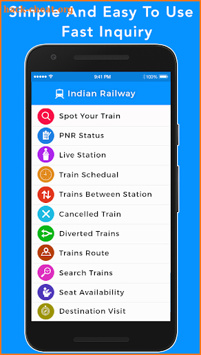 Train Seat Availability - Indian Railway screenshot