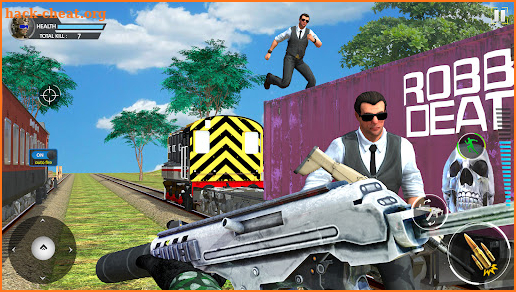 Train Shooter Rescue Missions: Offroad Train Games screenshot