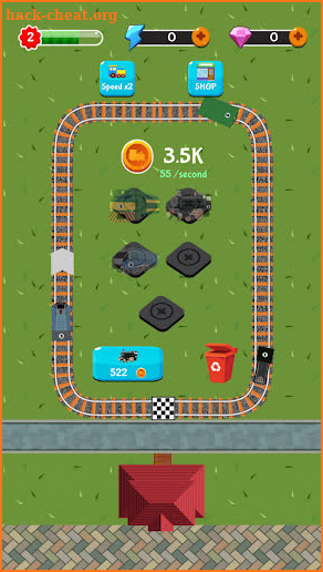 Train Station Manager - Idle Merge Game screenshot