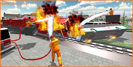 Train Station Rescue-Firefighter Truck Driver 2019 screenshot