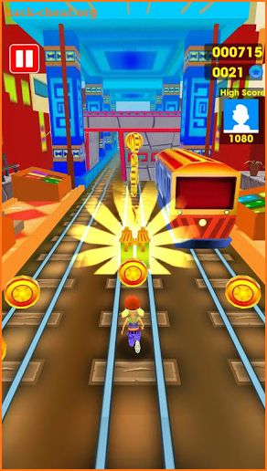 Train Surf Run : Subway Running Game screenshot