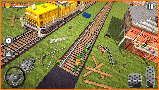 Train Track Construction Sim: Station Builder Game screenshot