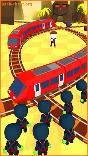 Train vs Zombies 3D screenshot