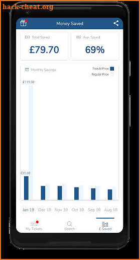 TrainAI - Book Cheaper National Rail Train Tickets screenshot