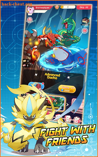 Trainer league screenshot