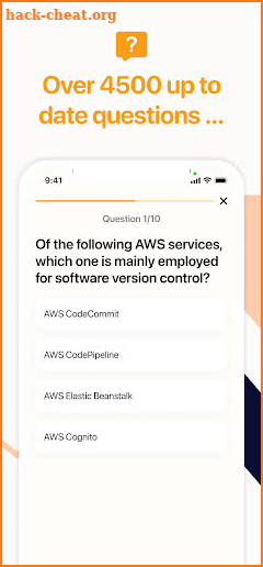 Training for AWS screenshot