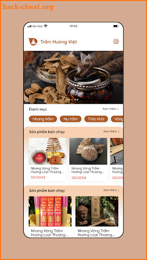 Trầm Hương Việt screenshot