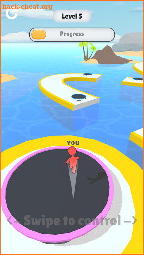 Trampoline run screenshot