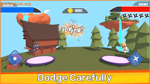 Trampoline Shooter screenshot