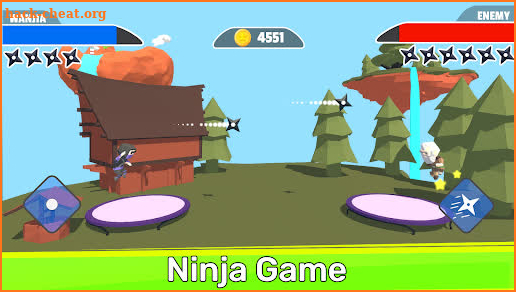 Trampoline Shooter screenshot