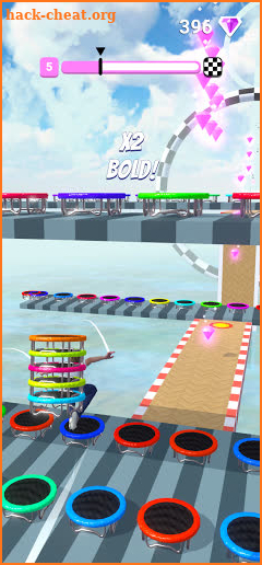 Trampoline Stacker screenshot