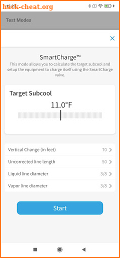 Trane® Diagnostics screenshot