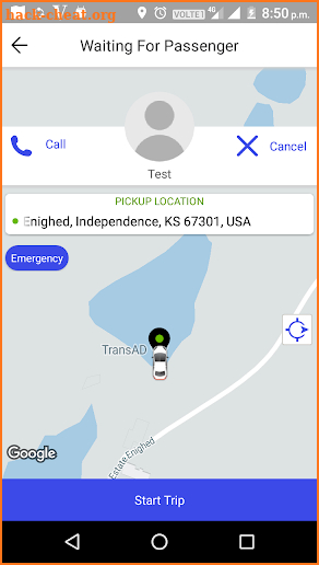 Trans Voyage Taxi - Driver screenshot