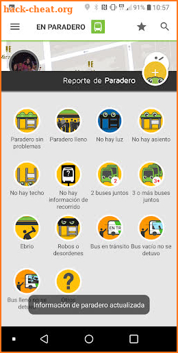 Transapp: horarios de buses en línea y metro screenshot