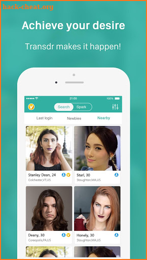 Transdr - #1 Transgender & Crossdresser Dating App screenshot