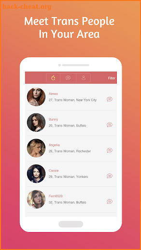 Transdr: Trans Dating App For TS, Transgender Chat screenshot