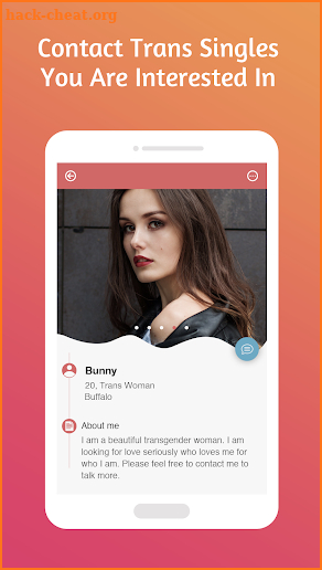 Transdr: Trans Dating App For TS, Transgender Chat screenshot