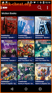 Transformers Comics screenshot