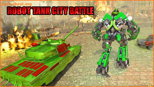 Transformers Fight Robot Tank City Battle 3D screenshot