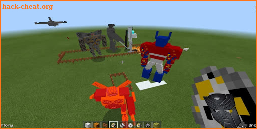 Transformers for minecraft mod screenshot