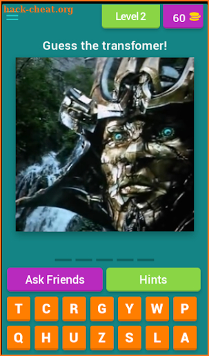 Transformers Quiz screenshot