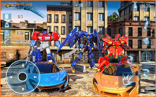 Transforming Revengers Robot screenshot