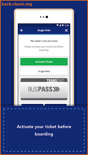 TRANSFORT ETickets screenshot