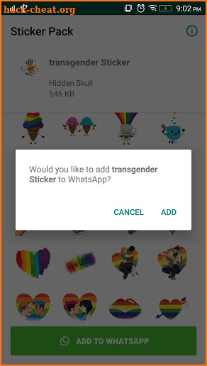 Transgender Sticker for WAStickerApp screenshot