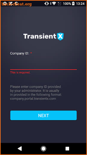 TransientX Connect screenshot