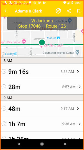 Transit Tracker - Chicago (CTA) screenshot