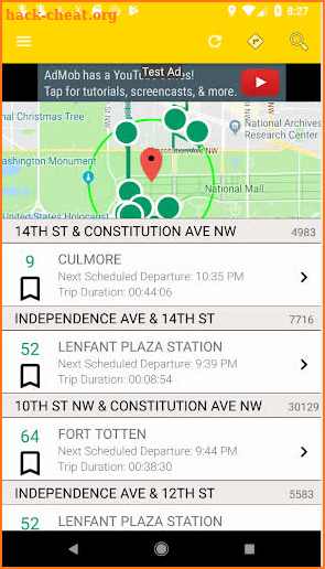 Transit Tracker - DC/Maryland screenshot