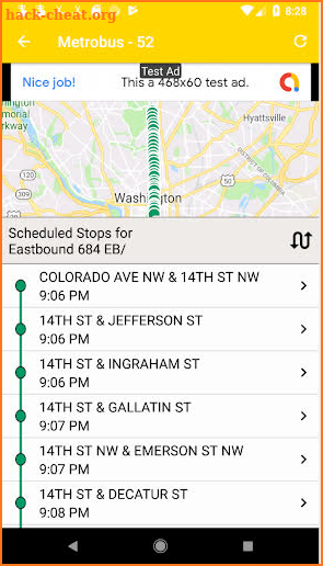 Transit Tracker - DC/Maryland screenshot