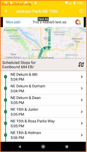 Transit Tracker - Portland screenshot