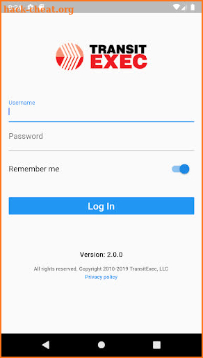 TransitExec Driver screenshot