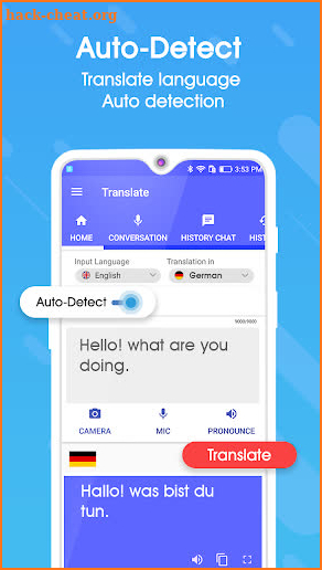 Translate All Language - Voice Text Translator screenshot