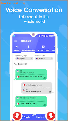 Translate All Language - Voice Text Translator screenshot